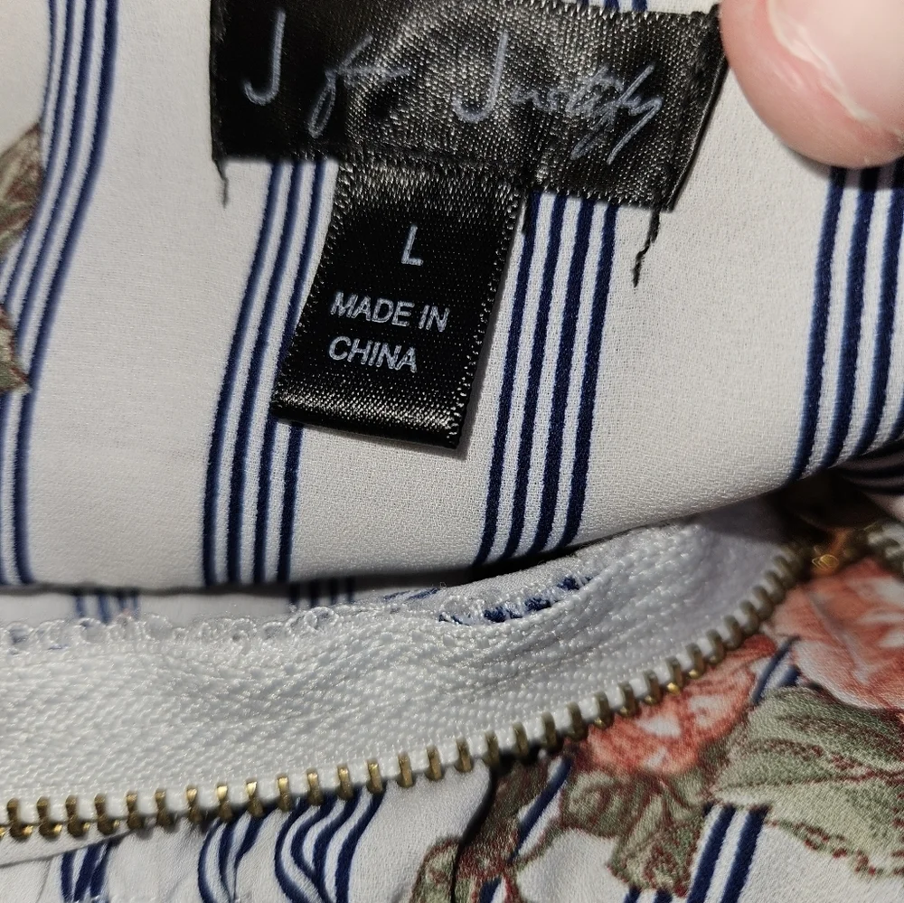 J For Justify Womans Blouse Size L - Picture 11 of 12
